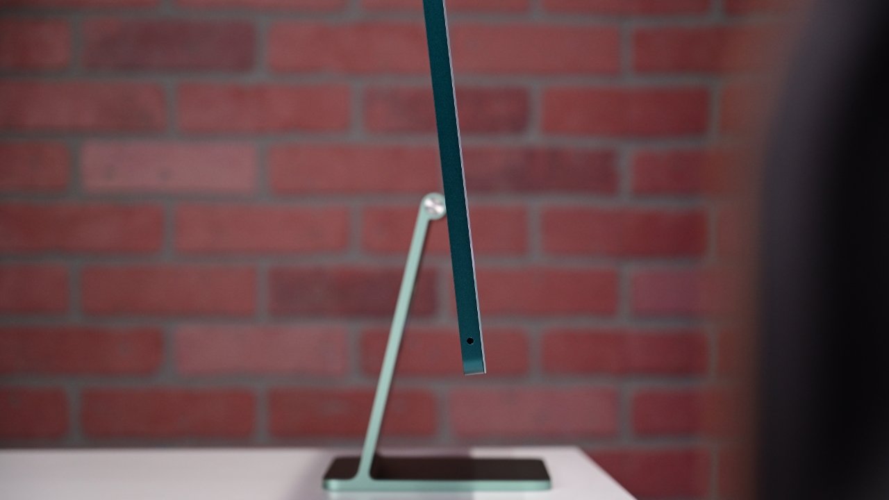 The 24-inch iMac is only 11.5mm thin