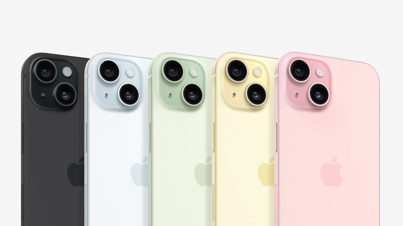 iPhone 15 and its muted color options