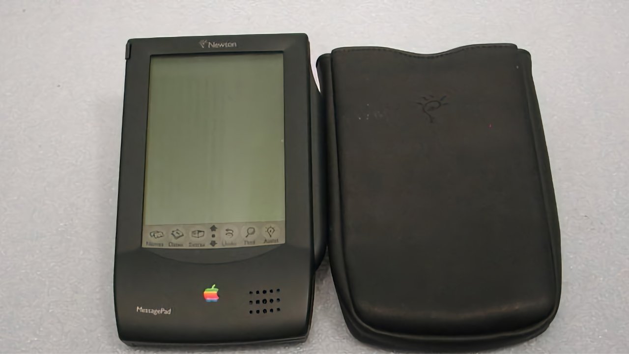 The Newton was released in 1993 and spotlights Apple's loss of focus in the 90's