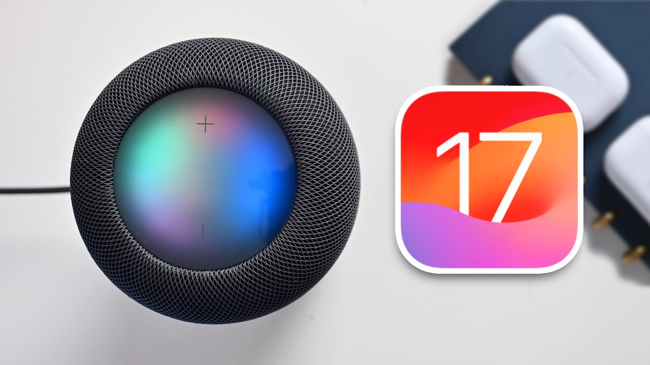 Hands on with HomePod & HomePod mini's new features in software update 17